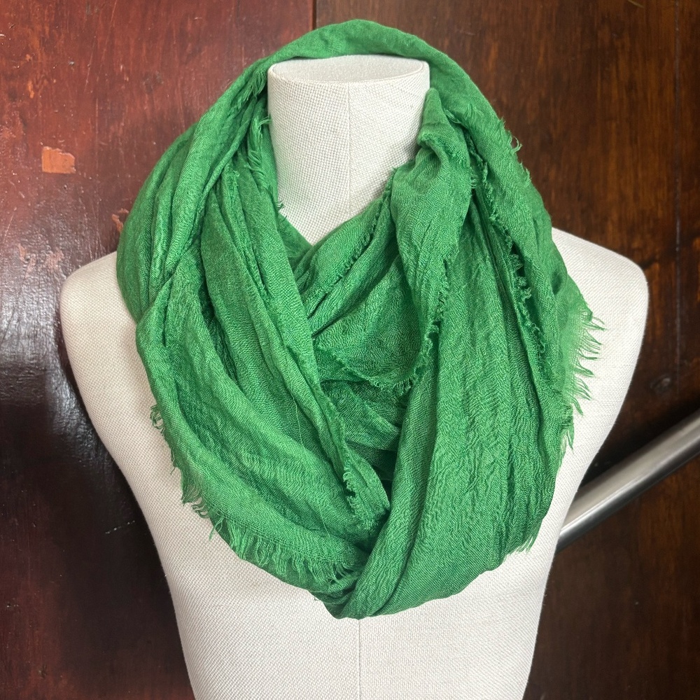 Boheme Scarf in Emerald Green